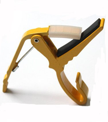 Spring-Tensioned Guitar Capo