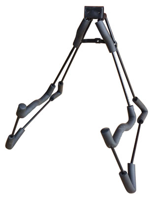 A-Frame Guitar Stand for Acoustic & Electric Guitars with Foam