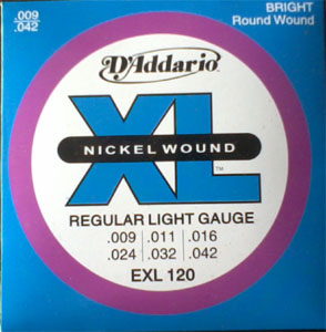 Electric DAddario Guitar String(009)