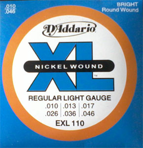 Electric DAddario Guitar String(010)