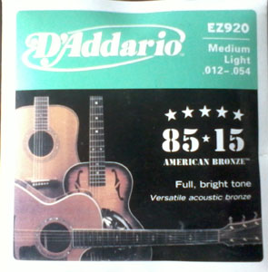 Acoustic DAddario Guitar String(012)