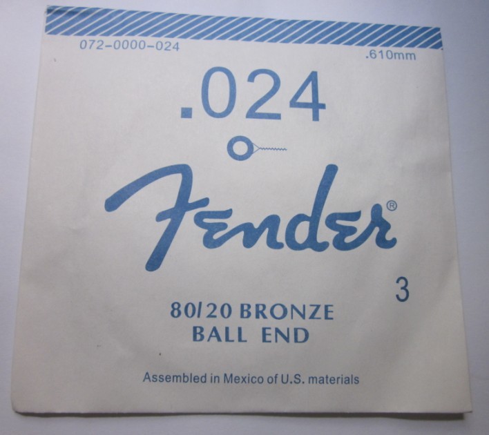 Acoustic Fender Single String(3rd)