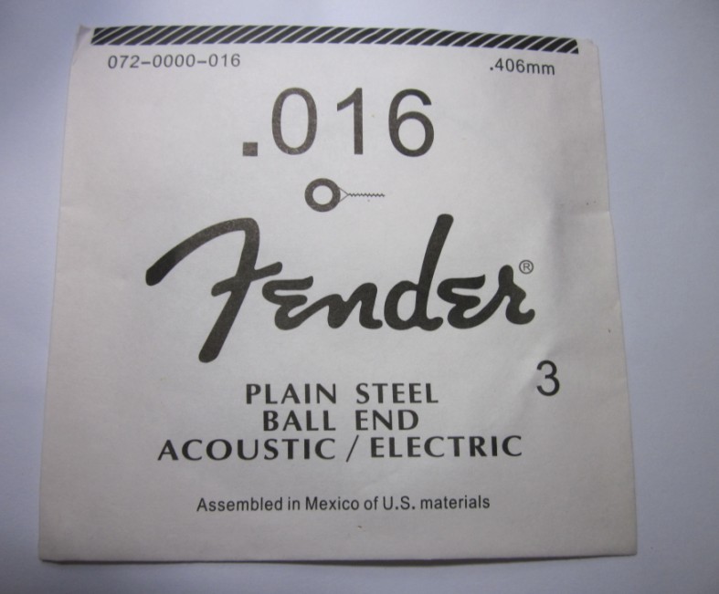 Electric Fender Single String(3rd)